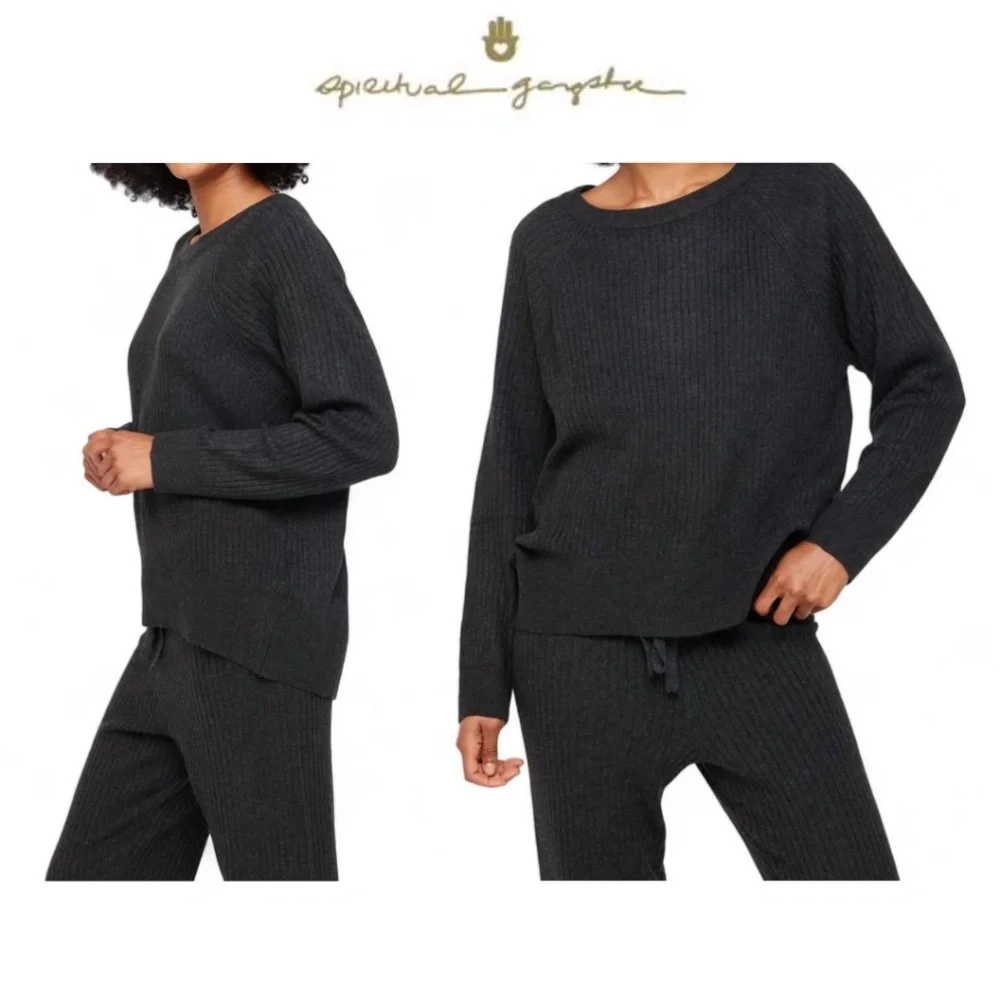 Spiritual Gangster Luxe Essential Ballet Sweater